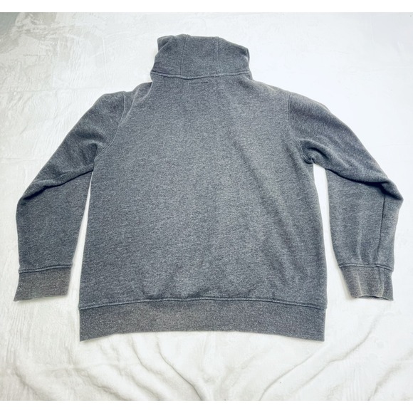 Burton Snowboards LS Pullover M Gray Hoodie Kangaroo Pocket Hoodie - Picture 10 of 16